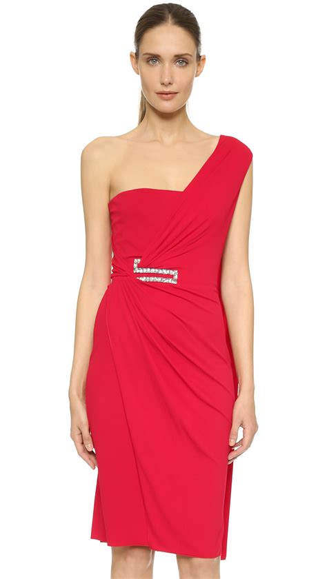 aanbieding versace|Versace one shoulder dress.